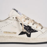 Sneakers donna Ball Star con strass bianca GWF00117 F00611810750 GOLDEN GOOSE 