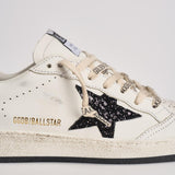 Sneakers donna Ball Star con strass bianca GWF00117 F00611810750 GOLDEN GOOSE 
