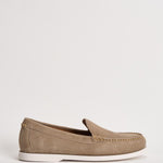 Mocassino uomo in suede beige 803932196 001 RALPH LAUREN 