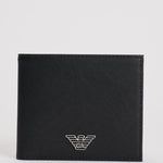 Portafoglio uomo nero con logo Y4R168 Y138E81072 EMPORIO ARMANI 