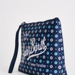 Pochette donna Aline fantasia floreale blu ALINE 00684L MC2 SAINT BARTH 