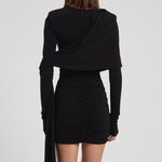 Abito mini 'Xenia' donna T180119A BLACK THE ANDAMANE 