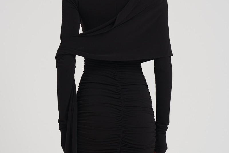Abito mini 'Xenia' donna T180119A BLACK THE ANDAMANE 