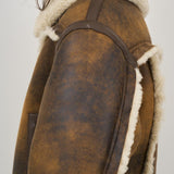 Giubbotto donna marrone vintage LESSIE 61957-907387130 STAND STUDIO 