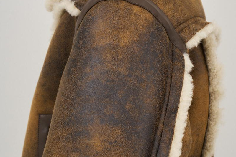 Giubbotto donna marrone vintage LESSIE 61957-907387130 STAND STUDIO 