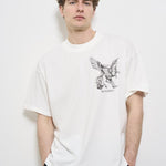 T-shirt uomo girocollo bianca MLM41066 72 REPRESENT 