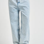 Jeans uomo gamba dritta in denim chiaro BP201 CO123LBE DROLE DE MONSIEUR 