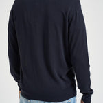 Maglia uomo fullzip blu notte M040224 151 ACCADEMIE TESSILI 