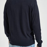 Maglia uomo fullzip blu notte M040224 151 ACCADEMIE TESSILI 