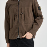 Giacca uomo stile camicia marrone 1200005 S0298V007C STONE ISLAND 