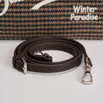 Pochette donna Parisienne Wool Pied de Poule verde PARISIENNE WLPDP5161 MC2 SAINT BARTH 