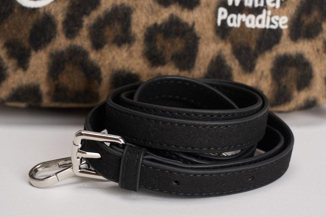 Borsa donna Vanity Felt animalier VANITYFELT LEO18 MC2 SAINT BARTH 