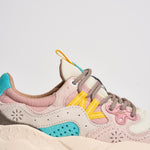 Sneakers donna Yamano 3 multicolor YAMANO3W 1B54LIGHT PINK FLOWER MOUNTAIN 