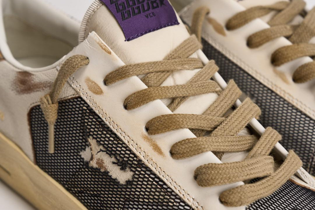 Sneakers uomo Stardan beige GMF00370 F00793783187 GOLDEN GOOSE 