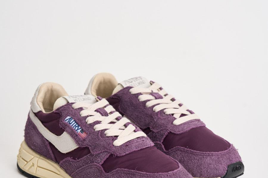 Sneakers donna Reelwind in suede viola WWLW NC44 AUTRY 