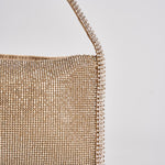 Borsa donna a spalla oro 0016060 RHINESTONE BENEDETTA BRUZZICHES 