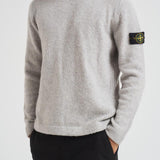 Maglia uomo girocollo grigio chiaro 5100056 S00N2V0M64 STONE ISLAND 
