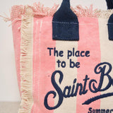 Borsa donna Vanity Mini a righe rosa VANITYMINI 03301H MC2 SAINT BARTH 