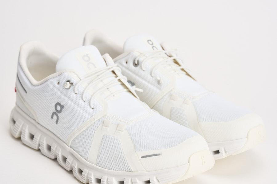 Sneakers uomo Cloud 6 bianche 3MF10071200 WHITEWHITE ON RUNNING 