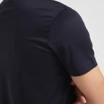 T-shirt uomo blu con logo bianco 8N1TD8 1JVZ0920 EMPORIO ARMANI 