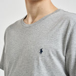 T-shirt uomo girocollo grigio chiaro 714844756 008 RALPH LAUREN 