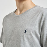 T-shirt uomo girocollo grigio chiaro 714844756 008 RALPH LAUREN 