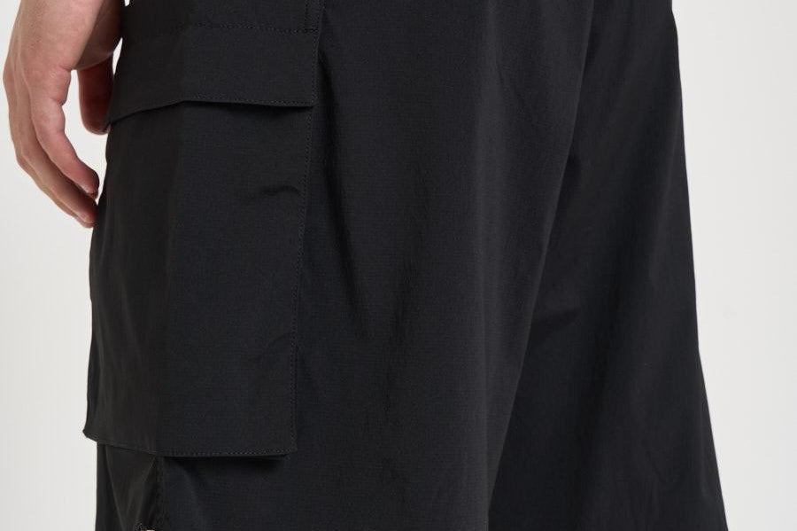 Bermuda uomo cargo nero 301 BLACK WOODBIRD 