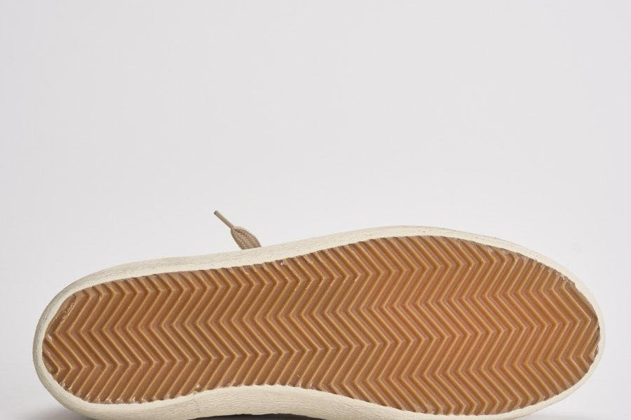 Sneakers uomo Super-star bianca e bordeaux GMF00101 F00811410350 GOLDEN GOOSE 
