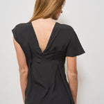 T-shirt donna girocollo nera S5SU03 Y54 SEMICOUTURE 