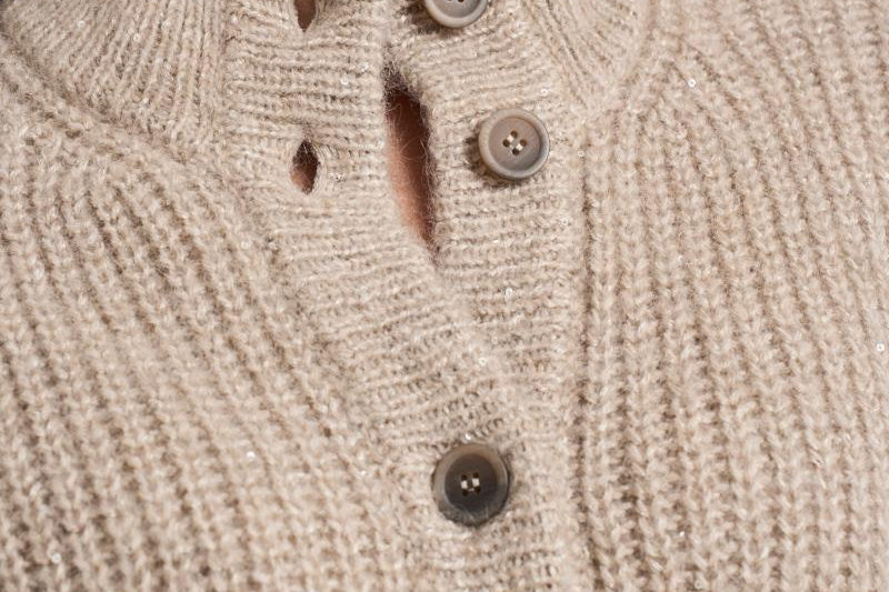 Cardigan in maglia donna A93127F03 47A PESERICO 