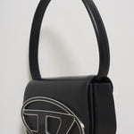 Borsa donna 1DR in pelle nera X08396 PR818T8013 DIESEL 