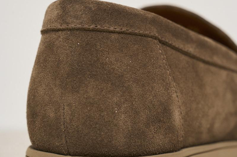 Mocassini uomo in suede marrone 3442 VISONECACAO DOUCAL'S 