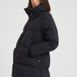 Piumino donna midi trapuntato nero PI001959D 9300 HERNO 