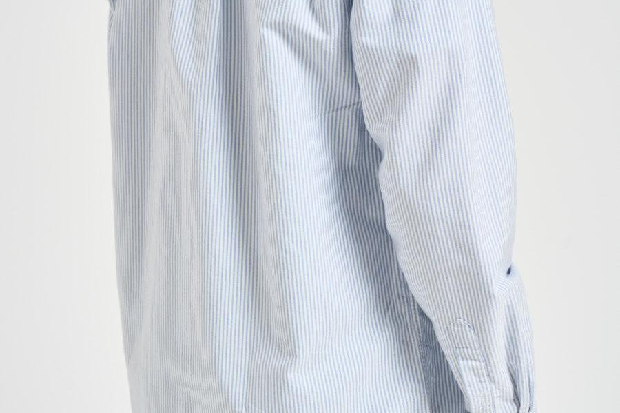 Camicia uomo in cotone a righe celeste e bianche 751271W A13 SEBAGO 