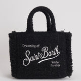 Borsa donna Vanity Tweed mini in lana nero VANITYMNTWEED 00 MC2 SAINT BARTH 