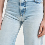 Jeans donna gamba dritta in denim chiaro JILL 8799SKYBLUE ICON DENIM 