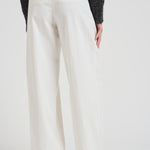 Pantaloni in gabardina di cotone stretch A04673T3 003 PESERICO 