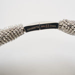Borsa donna con strass argento YENNEFER SILVER BENEDETTA BRUZZICHES 