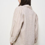Camicia donna in lino beige S06121 2600948 PESERICO 