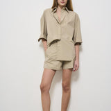 Camicia donna beige Canyox D381229 CANYOX25003 P.a.r.o.s.h. 