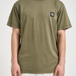 T-shirt uomo in cotone verde 2100027 S0013V005G STONE ISLAND 