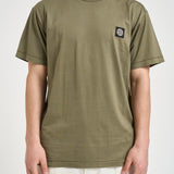 T-shirt uomo in cotone verde 2100027 S0013V005G STONE ISLAND 