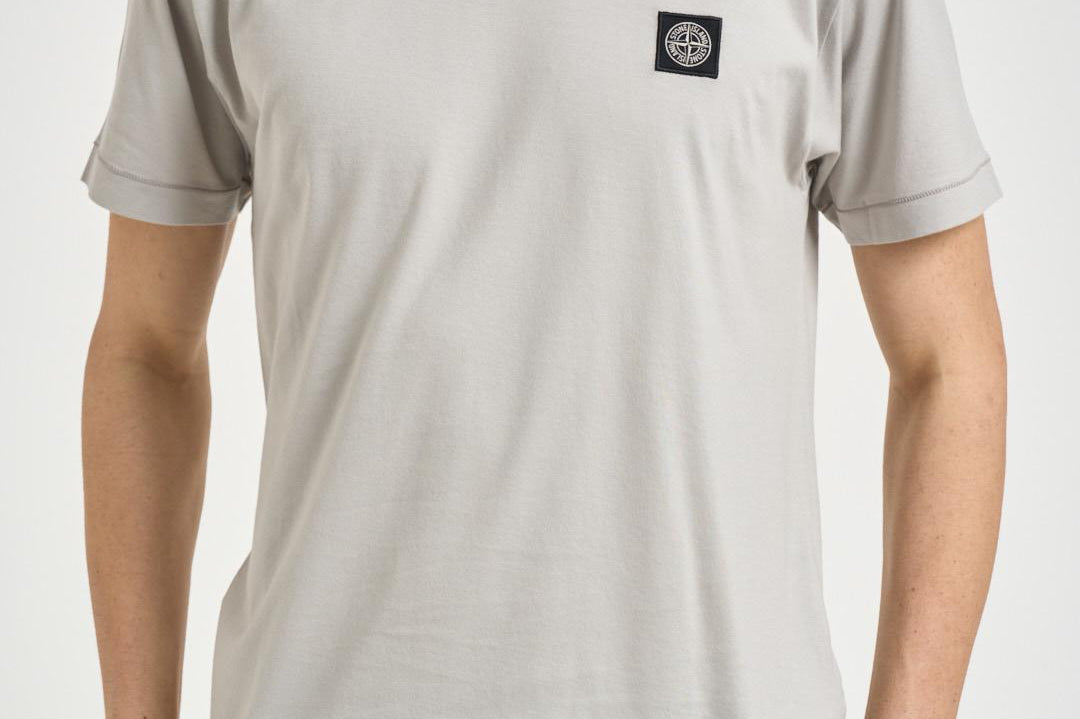 T-shirt uomo girocollo grigio chiaro 2100027 S0013V0061 STONE ISLAND 
