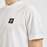 T-shirt uomo girocollo bianca con logo 2100027 S0013V0001 STONE ISLAND 