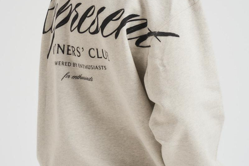 Felpa uomo con cappuccio grigio chiaro OCM41200 CREAMMARL REPRESENT 