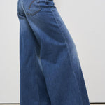 Jeans donna Marlen in denim scuro DP775 DF0290800 DONDUP 