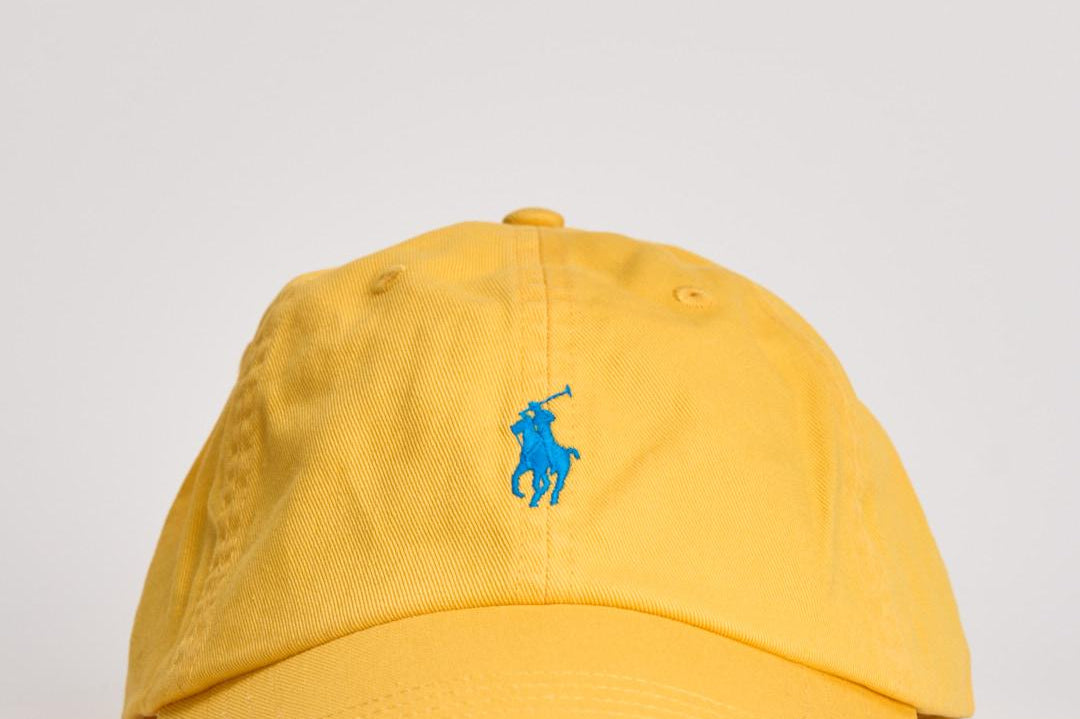 Cappello uomo baseball giallo 710667709 080 RALPH LAUREN 