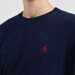 Maglia uomo in cotone blu 710810846 001 RALPH LAUREN 