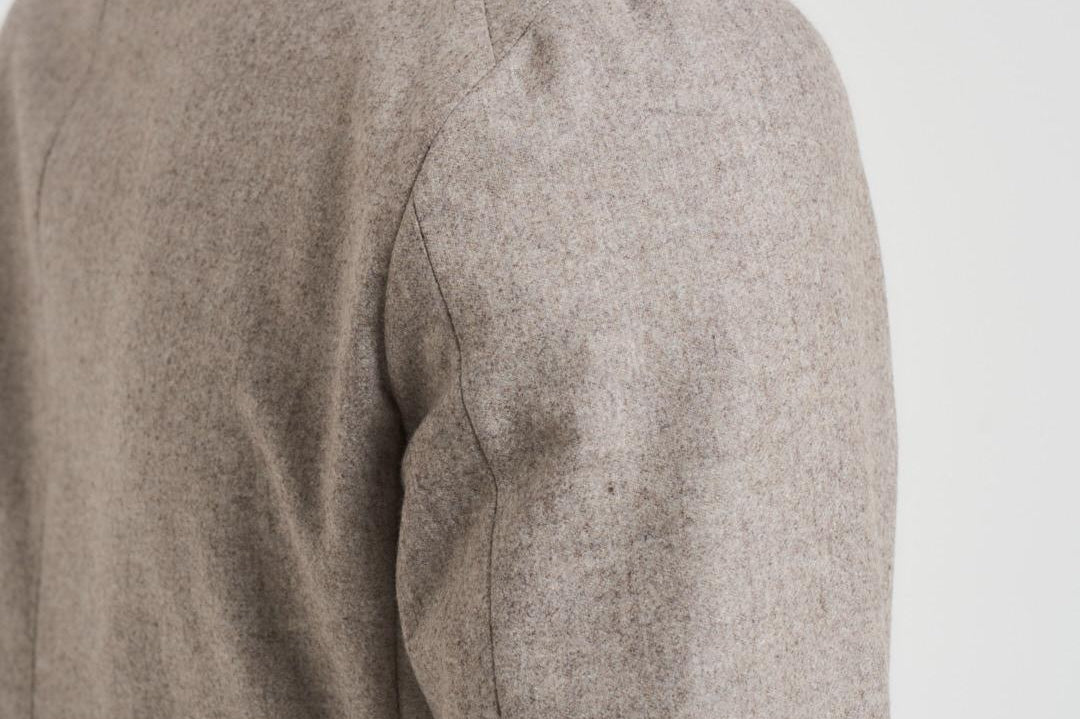 Giacca uomo doppiopetto in lana grigia 1SMC20K 070039T3042 TAGLIATORE 