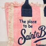 Borsa donna Vanity Mini a righe rosa VANITYMINI 03301H MC2 SAINT BARTH 